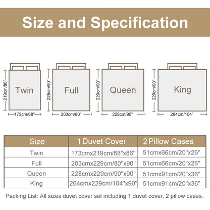 3 Piece Spring Floral Duvet Cover Set For Women Adults Home Bedroom Flowers Bedding Set With 2 Pillowcases Twin Full Queen King Size