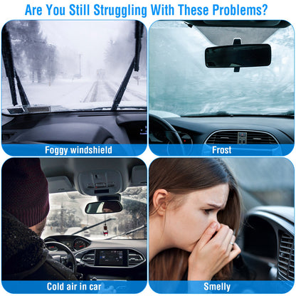 12V 150W Portable Car Auto Heater Heating Fan 2 In 1 Defroster Demister Windshield Heater Automotive Cooling Fan