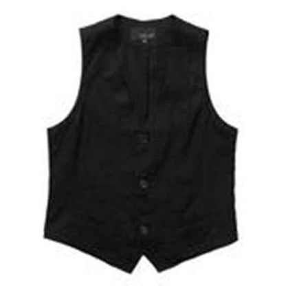 New men's linen vest cotton and linen jacket