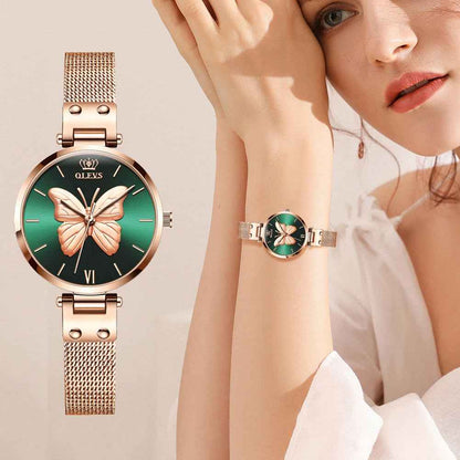 Women's waterproof quartz watch