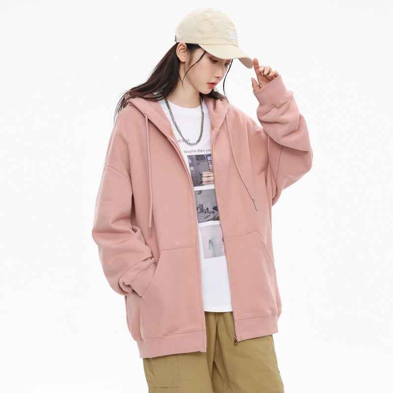 Casual Hooded Cardigan Sweatshirt For Men