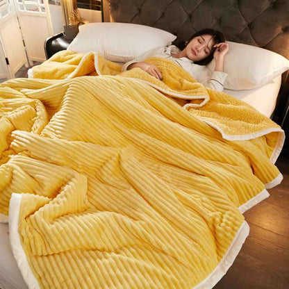 Magic Velvet Three Layer Thick Blanket