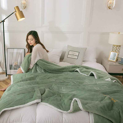 Magic Velvet Three Layer Thick Blanket