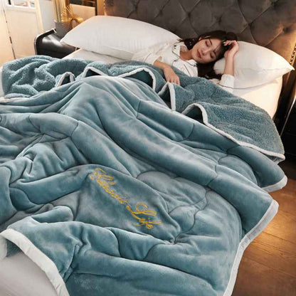 Magic Velvet Three Layer Thick Blanket