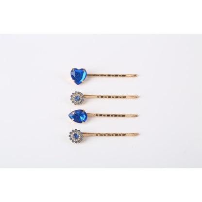 Leather Clip Hair Clip 4-piece Hair Accessory Set