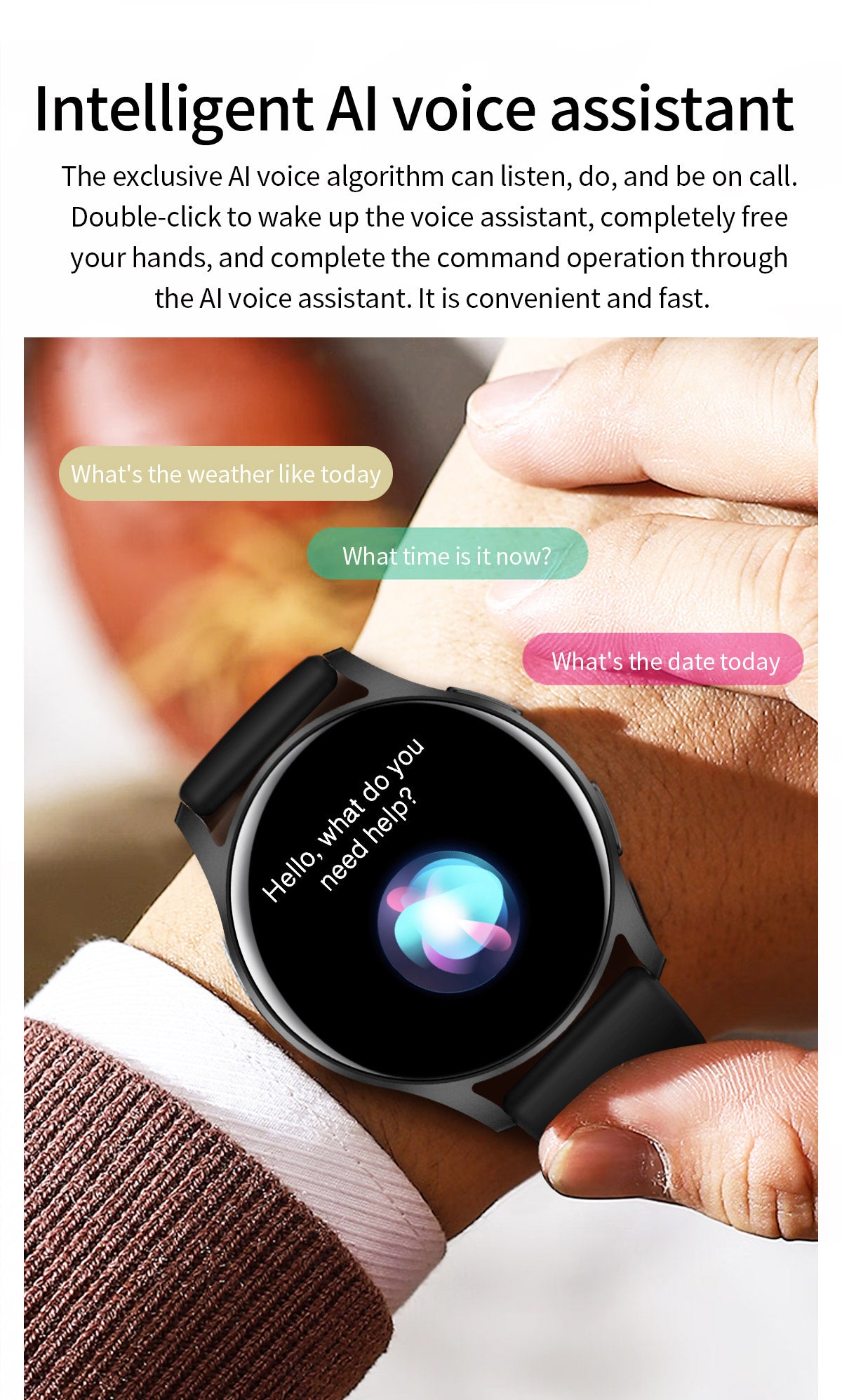 Trendy Bluetooth Calling Smart Watch - Fitness & Activity Tracker