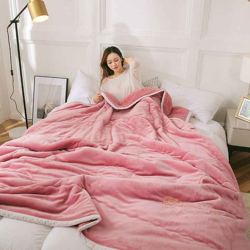 Magic Velvet Three Layer Thick Blanket