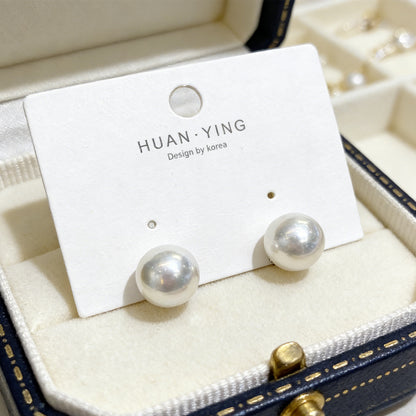 Elegant Natural Pearl Drop Earrings