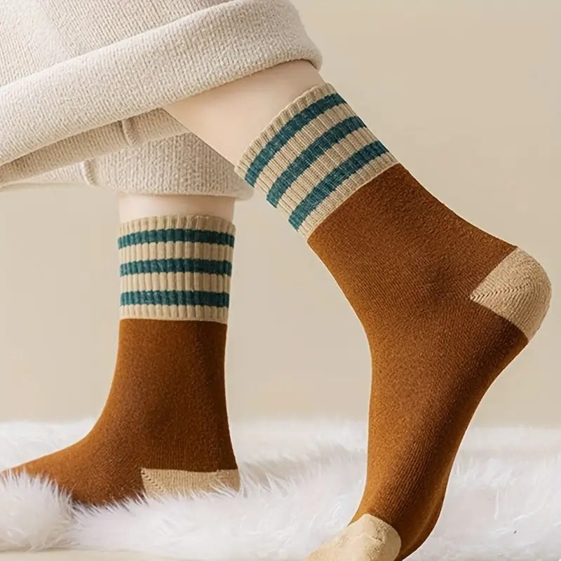 10 Pairs Oversized Thick Warm Winter Socks For Women Men