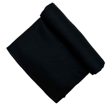 Satin-colored Women's Pleated Scarf Mid-length