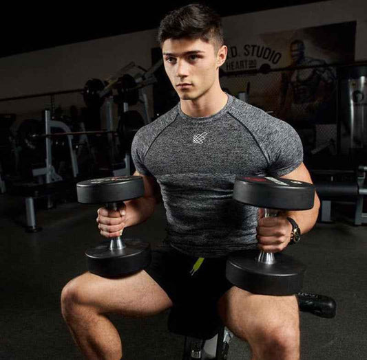 Men's monochrome T-shirt