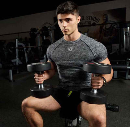 Men's monochrome T-shirt