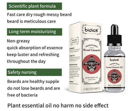 Beard Oil Mild Nourishing Beard Essential Oil 30ml