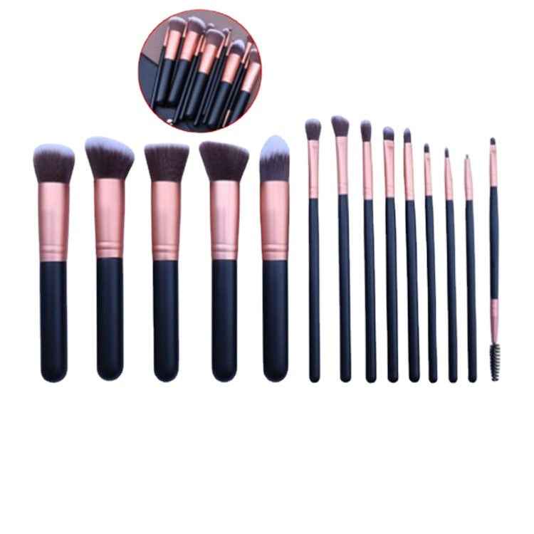 FIBER Hair Gradient 16 Makeup Brushes Suit