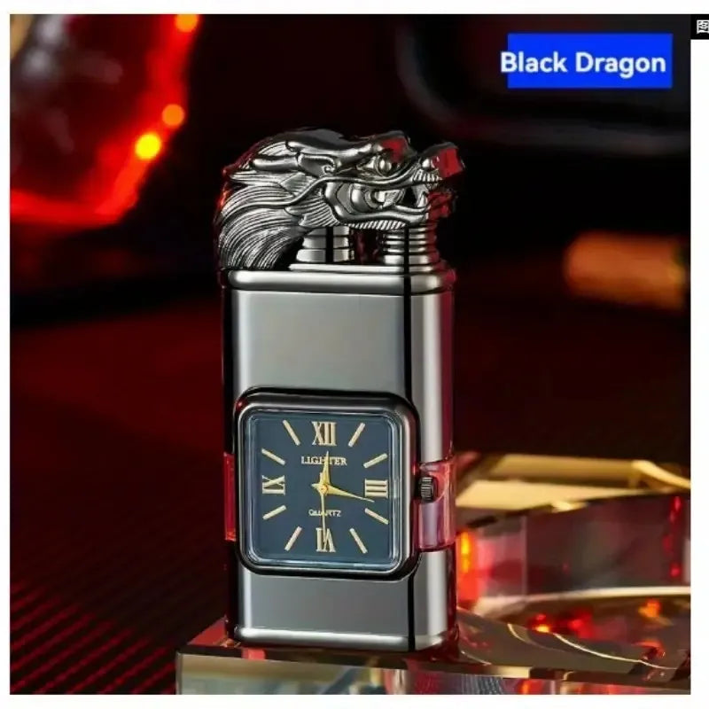 Magic Dual Flame Butane Lighter - Windproof Jet & Soft Flame