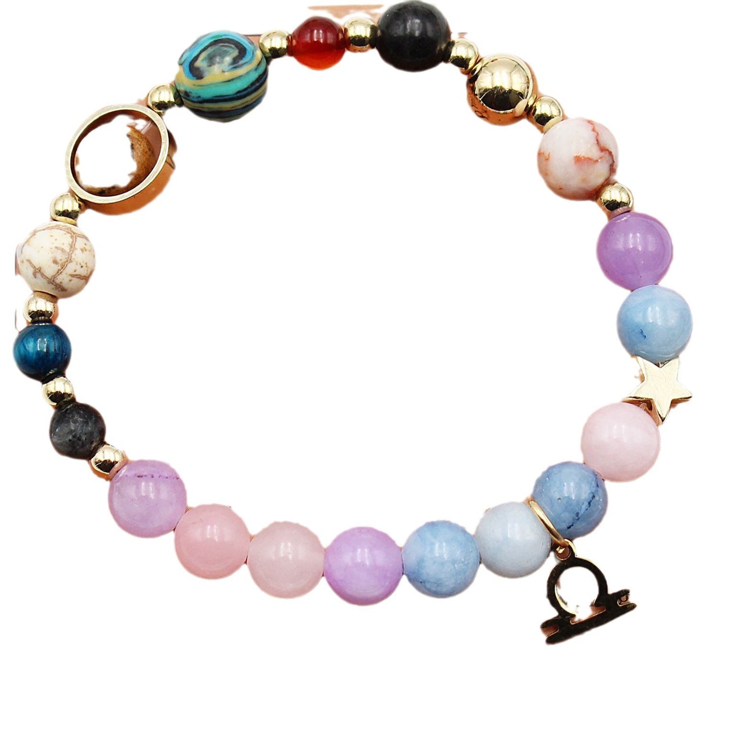 Eight Planets 12 Constellation Bracelet Morgan Stone Beaded Bracelet