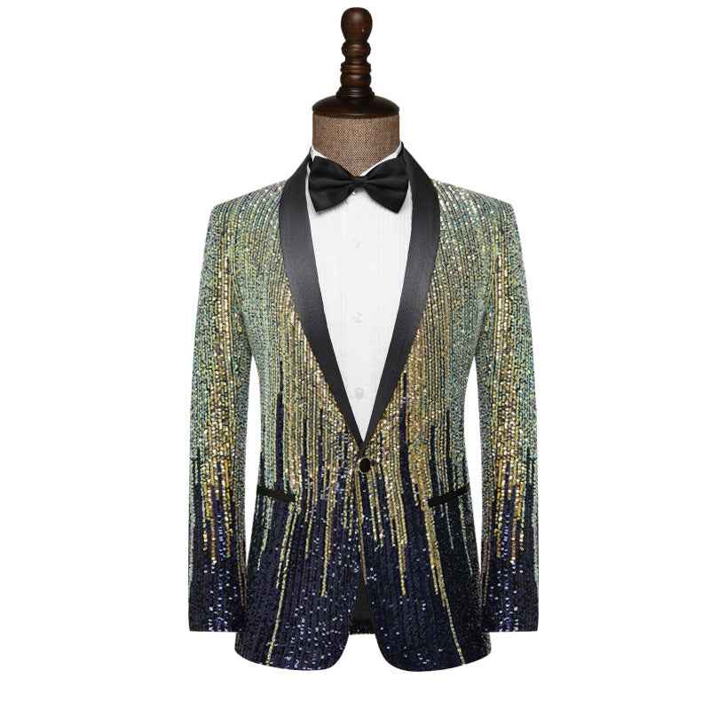 Stage Performance Host Catwalk Suit