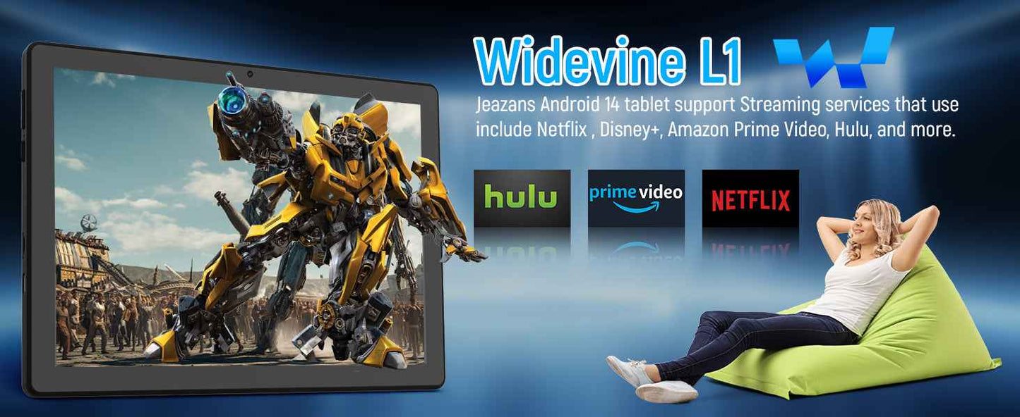 Android 14 10 inch Tablet, A523 Octa Core, 8GB RAM + 64GB ROM(TF 1TB), 5000mAh, Face Unlocked,Black+Keyboard & Mouse Set, Black