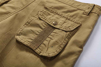 Summer Men's Loose Large Size Camouflage Pants Leisure Cargo Shorts