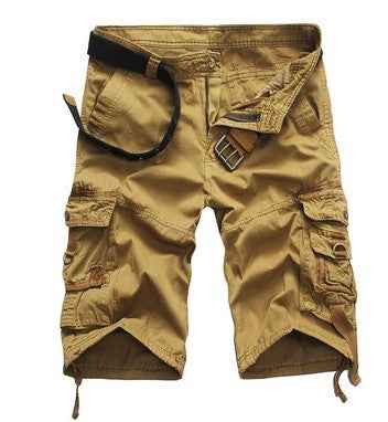 Summer Men's Loose Large Size Camouflage Pants Leisure Cargo Shorts