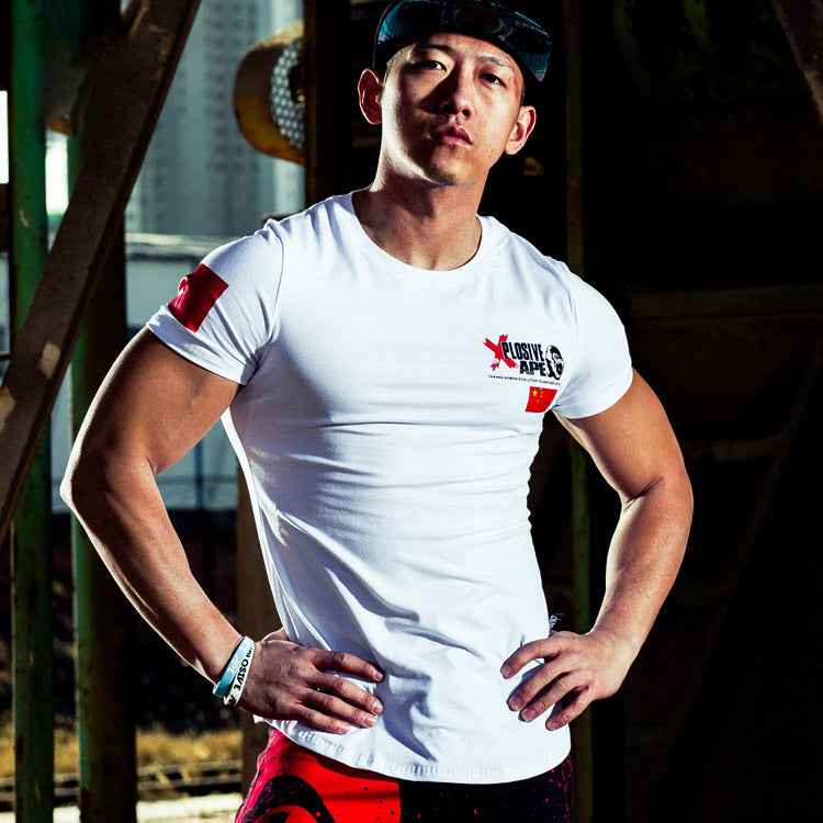 Sports fitness T-shirt
