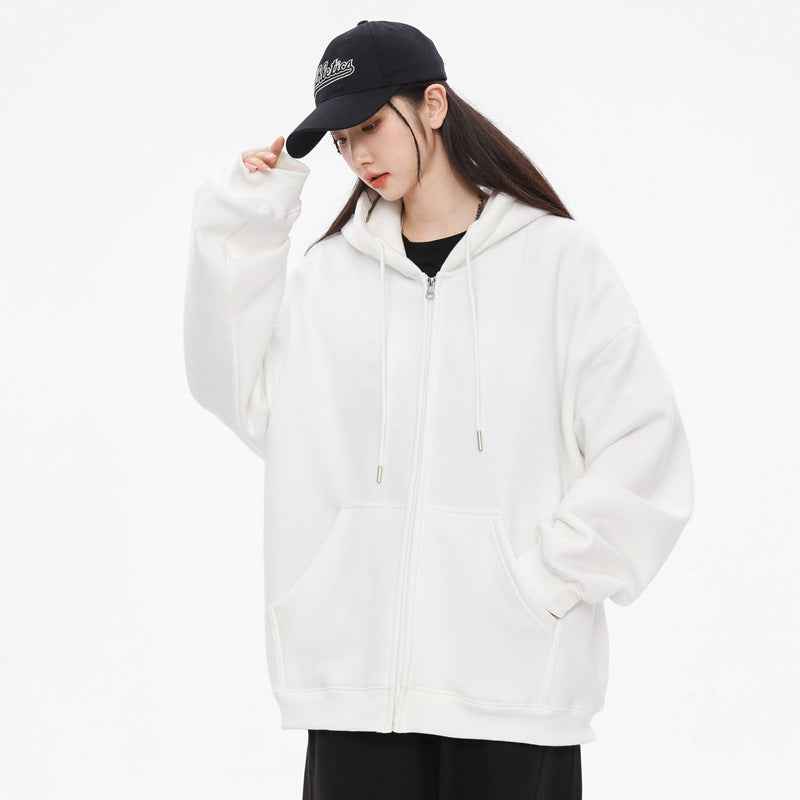 Casual Hooded Cardigan Sweatshirt For Men