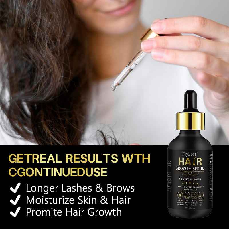 OEM ODM Fast Result Biotin Minoxidil Regrowth Ginger Anti Loss Organic Rosemary Oil Hair Growth Serum Oil