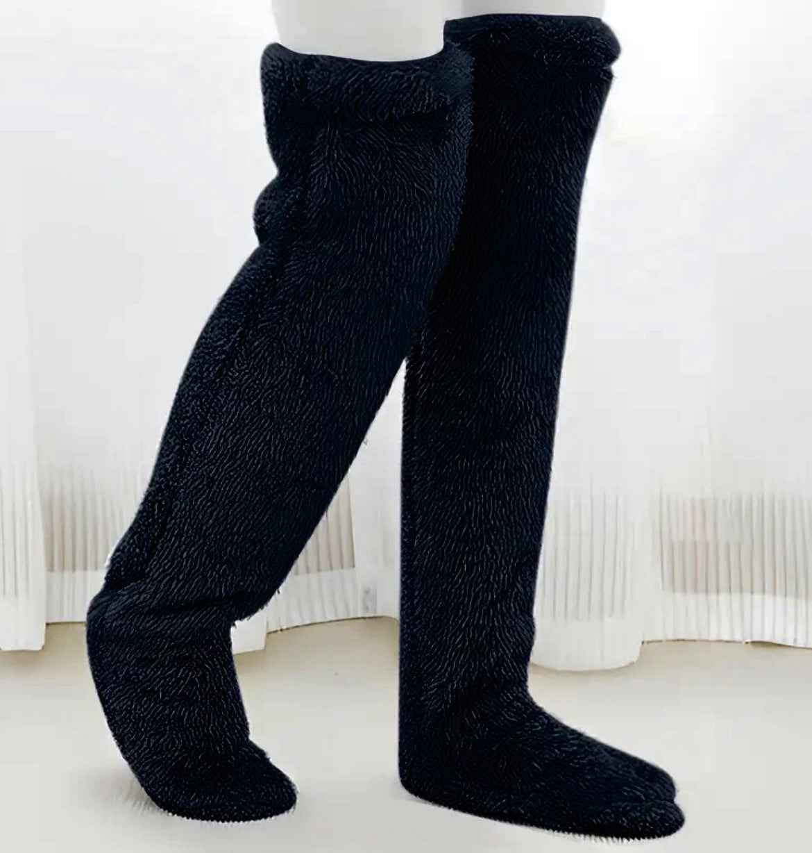 Vacuum Packaging Goose Down Leg Socks