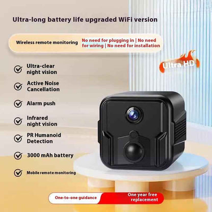 Remote HD Night Vision Wireless Wifi Plug-in-free 360 Degrees No Dead Angle Monitor