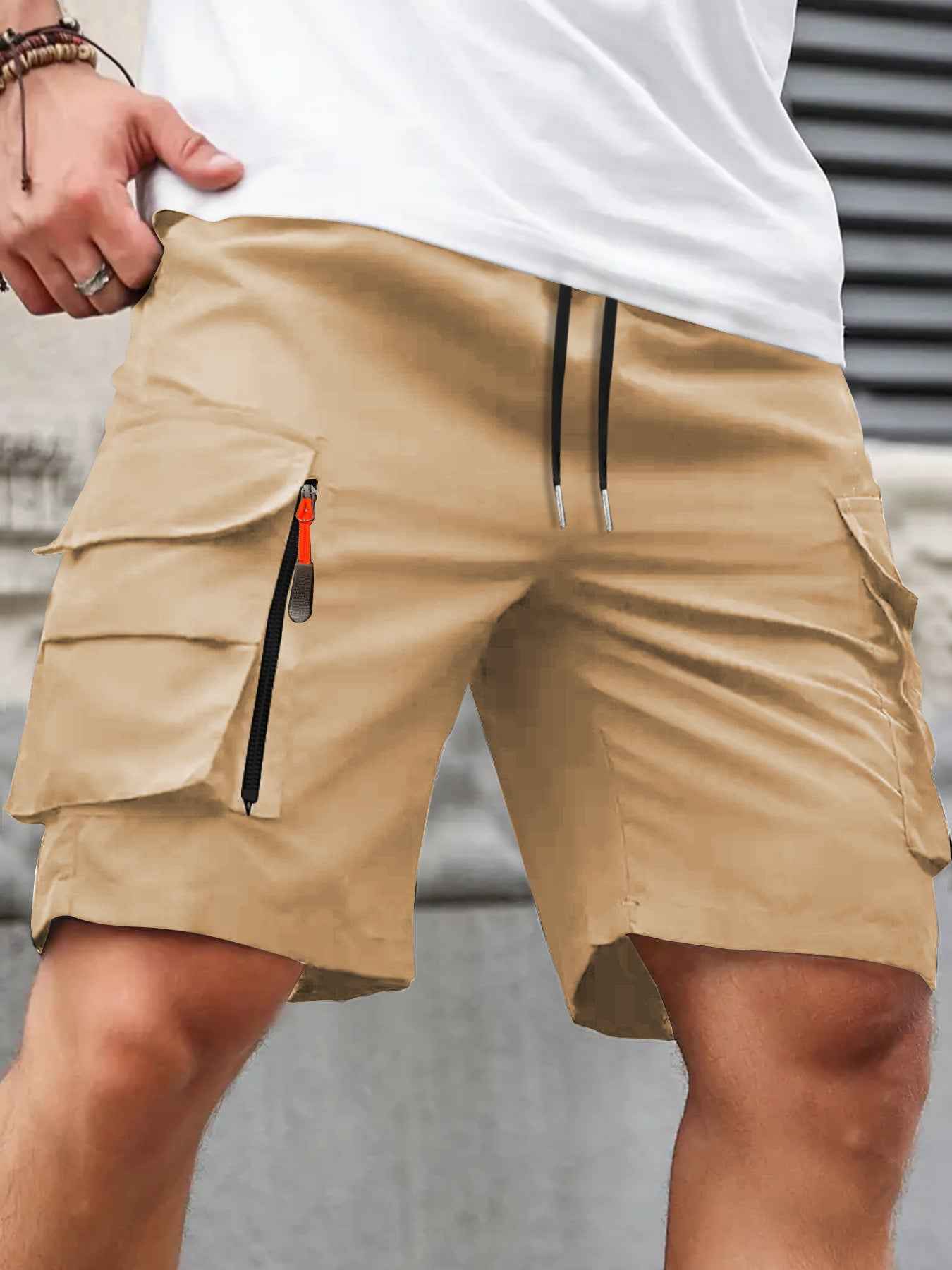 Cargo Shorts Summer Loose Sport Shorts Men Lightweight