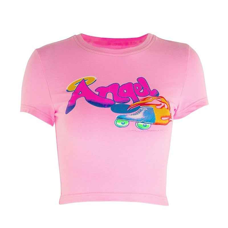 Womens Summer Sexy Short Sleeve T-Shirts Tops