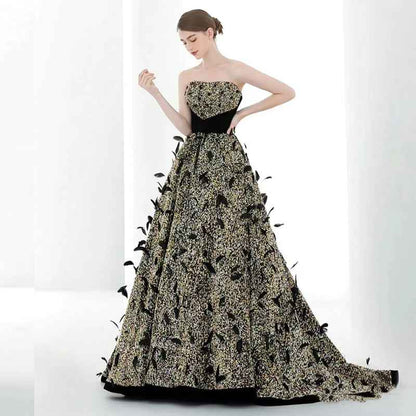 Women's Fashion Temperament Sequins Sheath Dresses