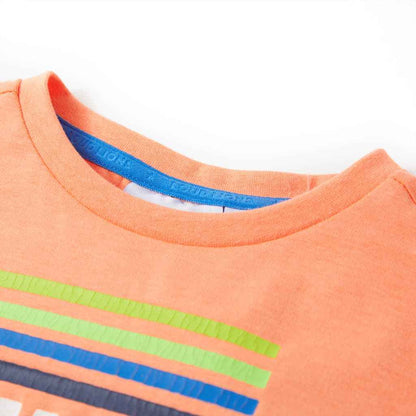 Children's T-shirt neon orange 116 Children's T-shirt light blue 104 Children's T-shirt light blue