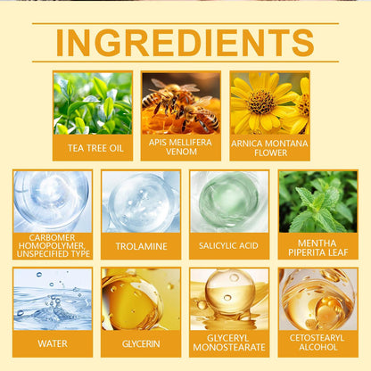 Houkeya Bee Skin Care Cream - Mole Removal & Moisturizing