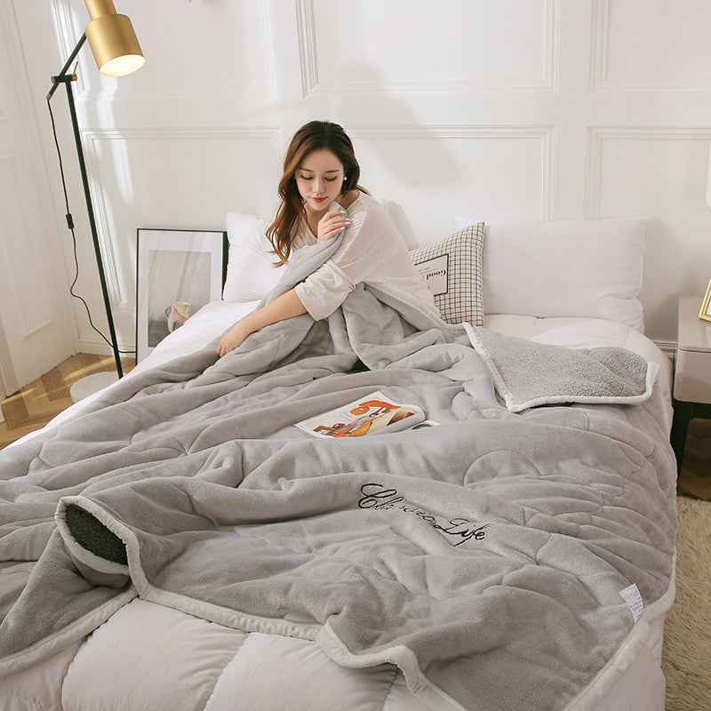 Magic Velvet Three Layer Thick Blanket