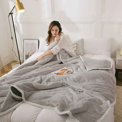 Magic Velvet Three Layer Thick Blanket