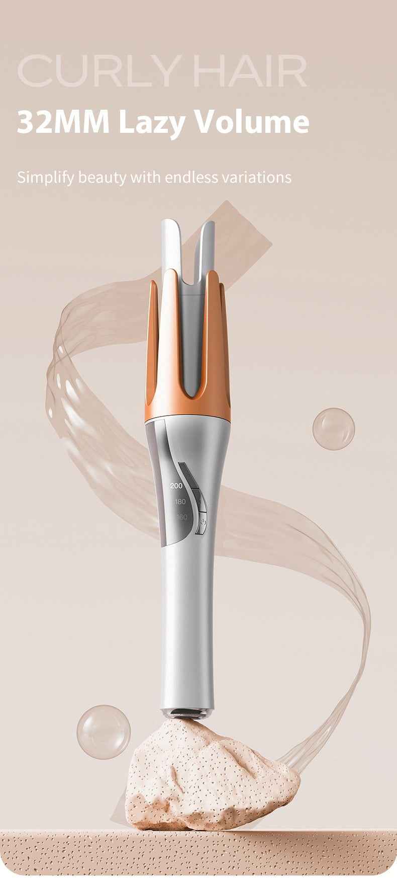 Automatic Hair Curler Portable Multifunction Curlers Hair Perm