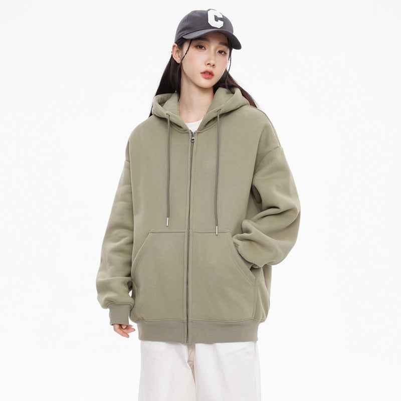 Casual Hooded Cardigan Sweatshirt For Men