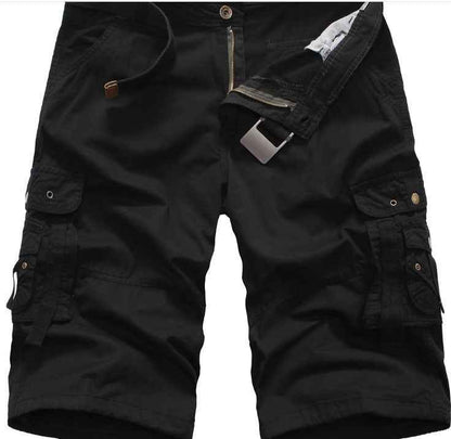 Summer Men's Loose Large Size Camouflage Pants Leisure Cargo Shorts
