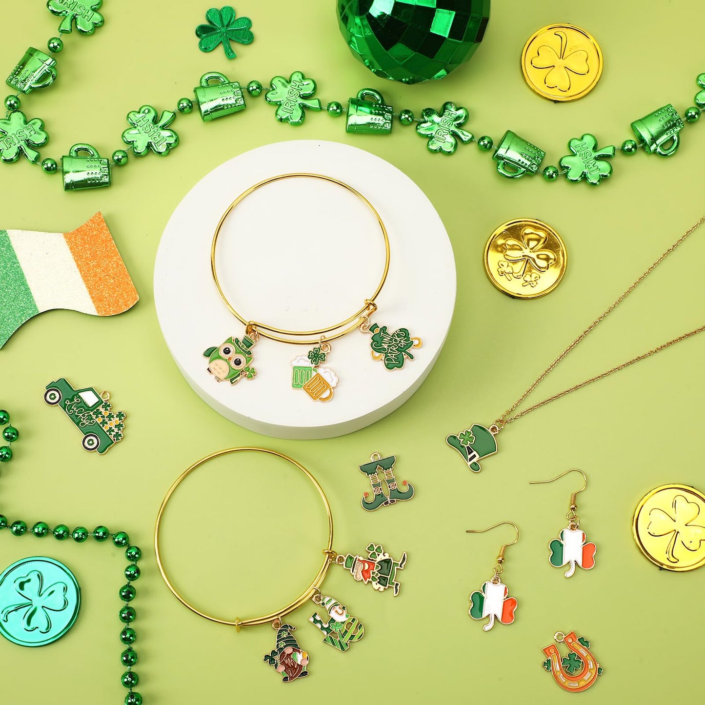 20 Pairs Ocean & Sea Theme Enamel Charms Set for DIY Jewelry