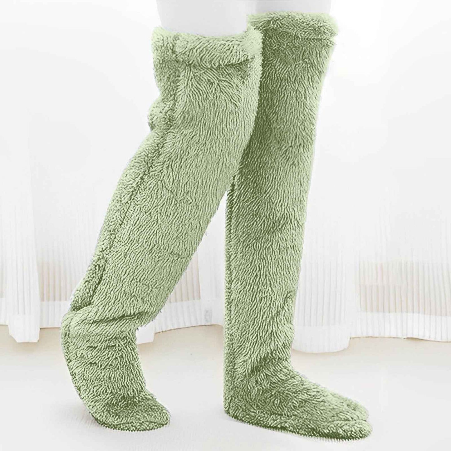 Vacuum Packaging Goose Down Leg Socks