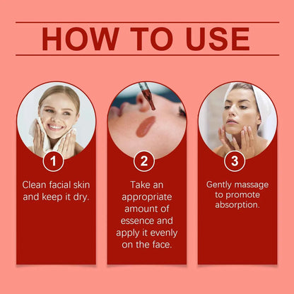 Hoygi Retinol Face Serum Glowing Skin Tone Improve Skin Elasticity Refreshing Texture Anti-aging Moisturizing Facial Serum