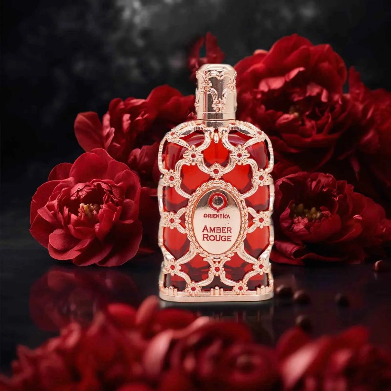Orientical Royal Amber Rouge Women's Perfume - 2.7OZ, Long-Lasting Floral Scent With Alcohol-Free Formula Perfect Christmas Gift