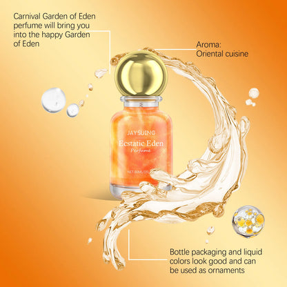 Jaysuing 30ml Carnival Eden Perfume Lasting Floral Fragrance Charm Woman Dating Atmosphere Refresh Body Natural Glamour Perfume