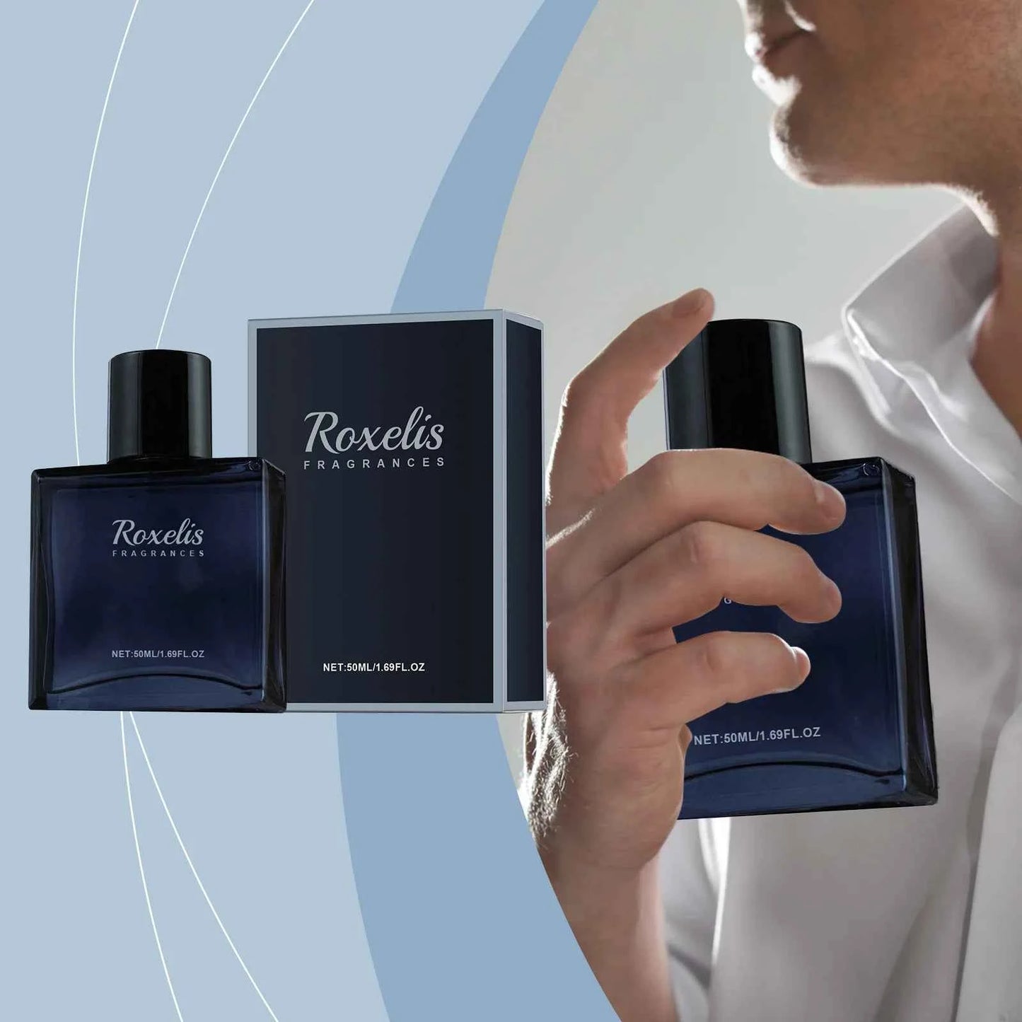 Roxelis Charming Perfume For Men Natural Fresh Lasting Release The Charm Of Men The Dating Atmosphere Confidence Boost Perfume