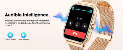 Karchilor 2025 Smartwatch, 1.85 High-Definition Large Screen, Women'S Fitness Tracker, Men'S Ip68 Waterproof, Sports Watch