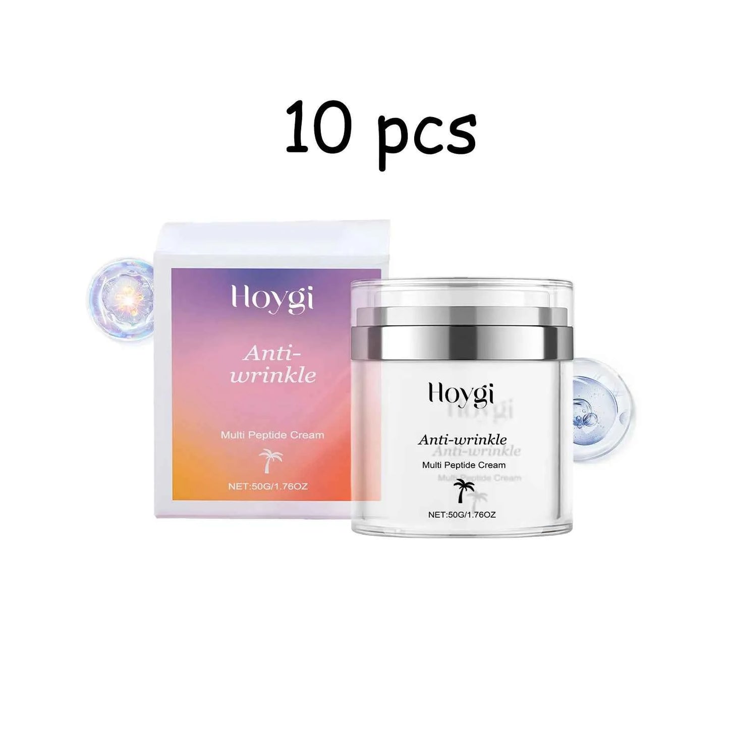 Hoygi 50g Moisturizing Face Cream Smoothing Remove Wrinkles Firming Improve Skin Elasticity Lifting Brightening Face Cream