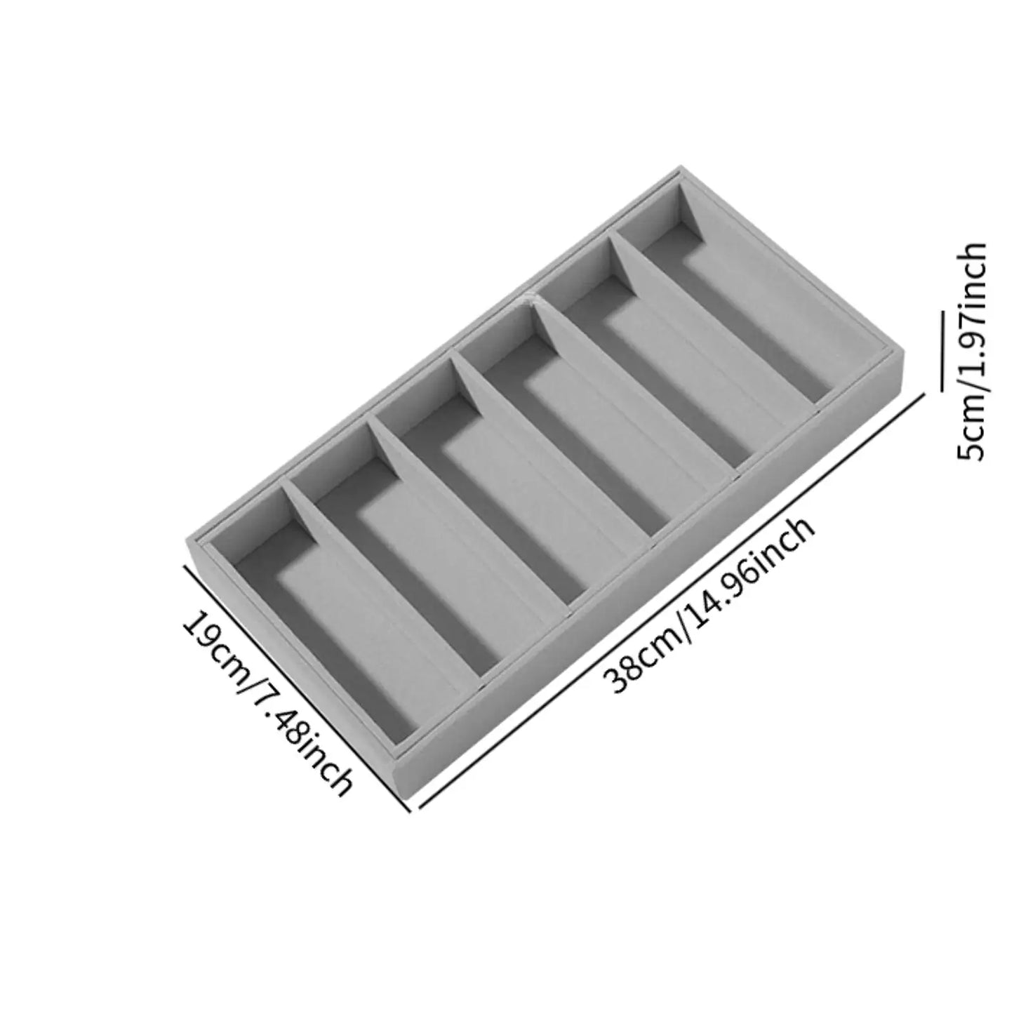 Fashion Glasses Cases Beige 10 Grids Sunglasses Display Box Sunglasses Display Glasses Display Props Jewelry Organizer Tray - AMULET RING STORE