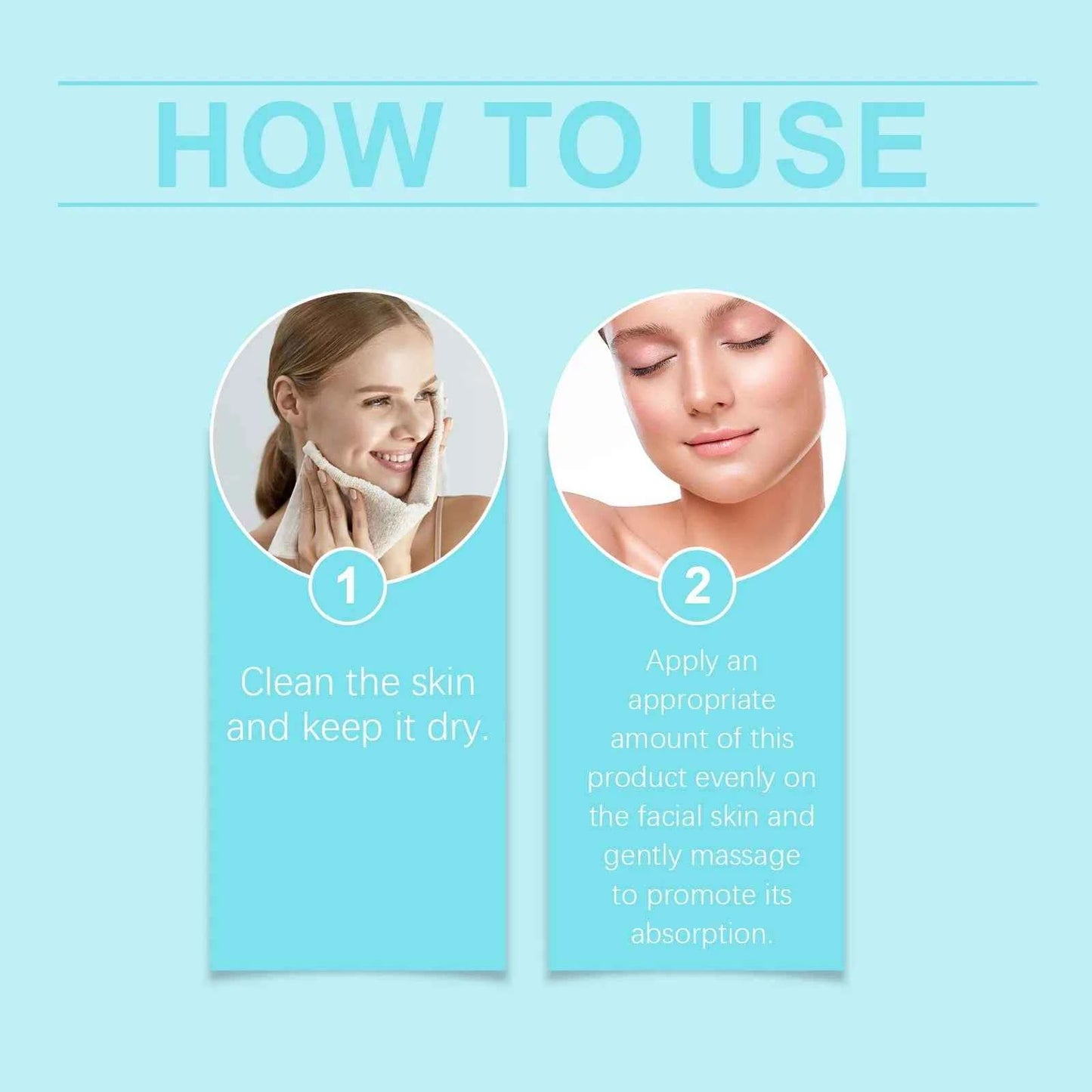 Hoygi 30ml Hyaluronic Acid Hydrating Face Serum Brightening Skin Tone Improve Dullness Moisturizing Face Care Nourish Face Serum