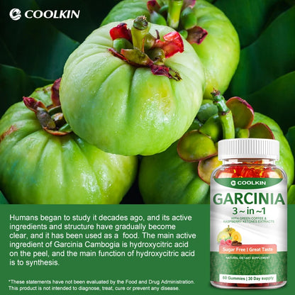 Garcinia Cambogia - Fat Burner, Cellulite, Weight Management, Appetite Suppressant - 60 Gummies